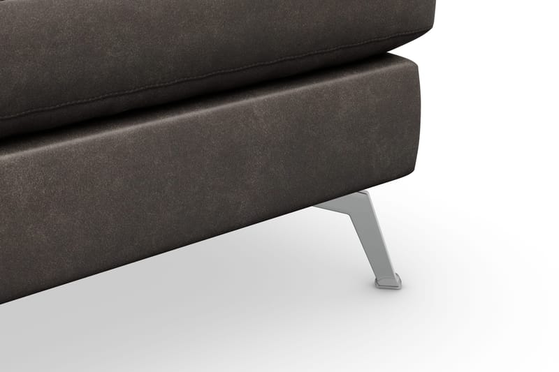 Ocean Lyx Fotskammel - Svart/Lær - Møbler - Stoler & lenestoler - Krakk - Fotskammel