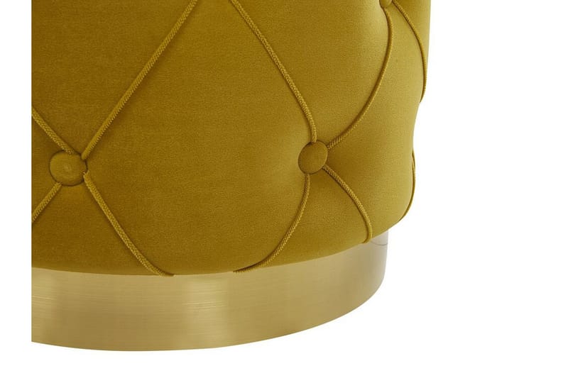 Olingskog Fotskammel med Oppbevaring 2-pk - Gul - Møbler - Stoler & lenestoler - Krakk - Fotskammel - Fotskammel med oppbevaring