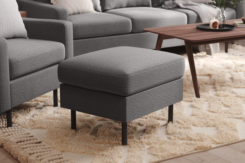 Peppe Fotskammel - Lysegrå - Møbler - Stoler & lenestoler - Krakk - Fotskammel