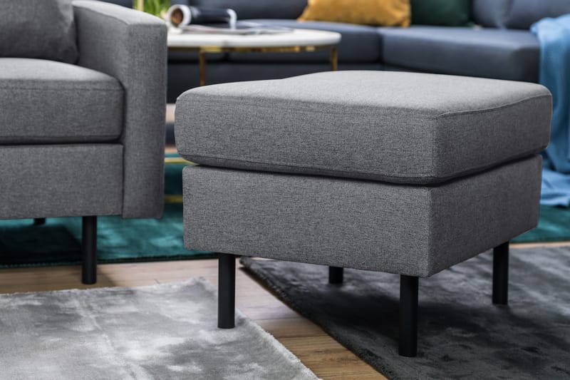 Peppe Fotskammel - Lysegrå - Møbler - Stoler & lenestoler - Krakk - Fotskammel