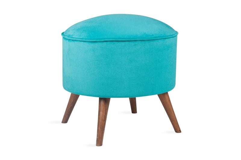 Phyllisann Fotskammel - Turkis - Møbler - Stoler & lenestoler - Krakk - Fotskammel