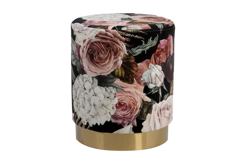 Puff La Perla - Blomstrete - Møbler - Stoler & lenestoler - Krakk - Fotskammel