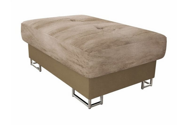 Reginia Fotpall 67 cm - Beige - Møbler - Stoler & lenestoler - Krakk - Fotskammel