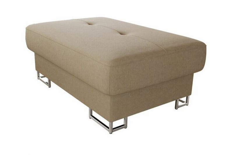 Reginia Fotpall 67 cm - Beige - Møbler - Stoler & lenestoler - Krakk - Fotskammel