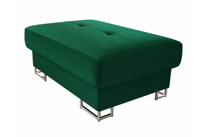 Reginia Fotpall 67 cm Dark green - Møbler - Stoler & lenestoler - Krakk - Fotskammel