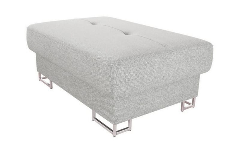 Reginia Fotpall 67 cm - Hvit - Møbler - Stoler & lenestoler - Krakk - Fotskammel