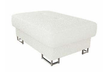 Reginia Fotpall 67 cm - Hvit - Møbler - Stoler & lenestoler - Krakk - Fotskammel