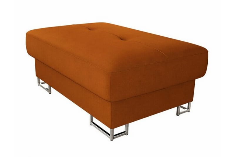 Reginia Fotpall 67 cm - Mørk Oransje - Møbler - Stoler & lenestoler - Krakk - Fotskammel