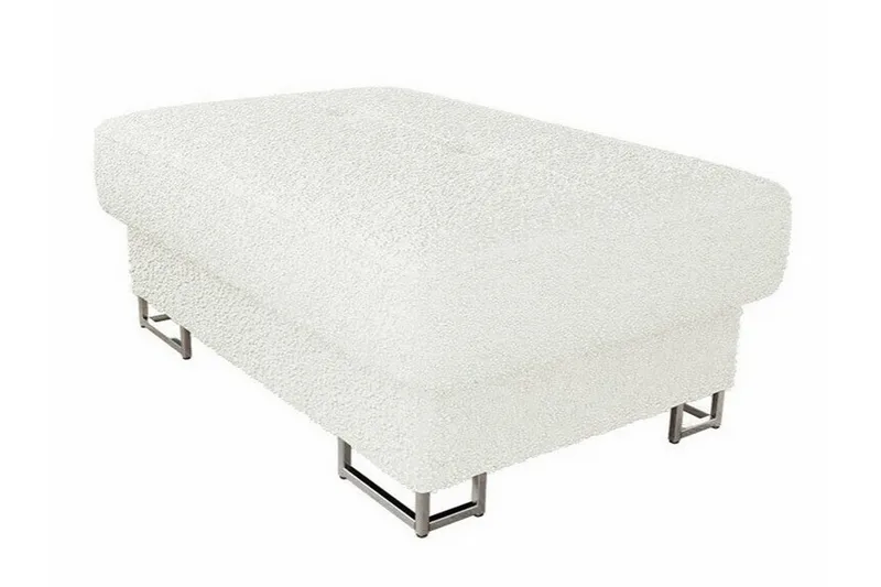 Reginia Fotpall 67 cm NO_BRAND White, undefined