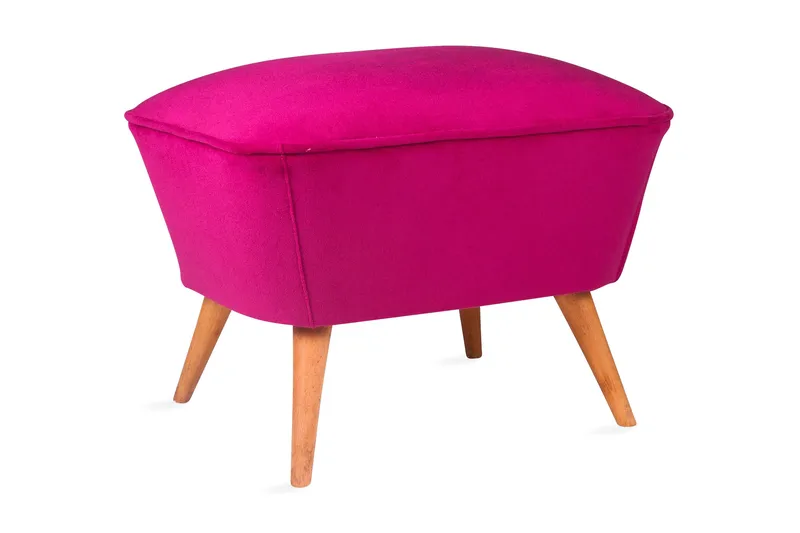 Saberi Fotskammel - Lilla - Møbler - Stoler & lenestoler - Krakk - Fotskammel