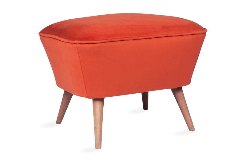 Saberi Fotskammel - Rød - Møbler - Stoler & lenestoler - Krakk - Fotskammel