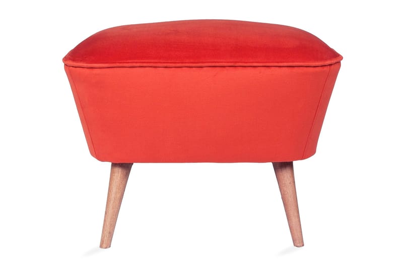 Saberi Fotskammel - Rød - Møbler - Stoler & lenestoler - Krakk - Fotskammel