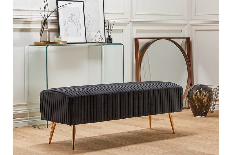 Salbertand Fotskammel - Svart - Møbler - Stoler & lenestoler - Krakk - Fotskammel