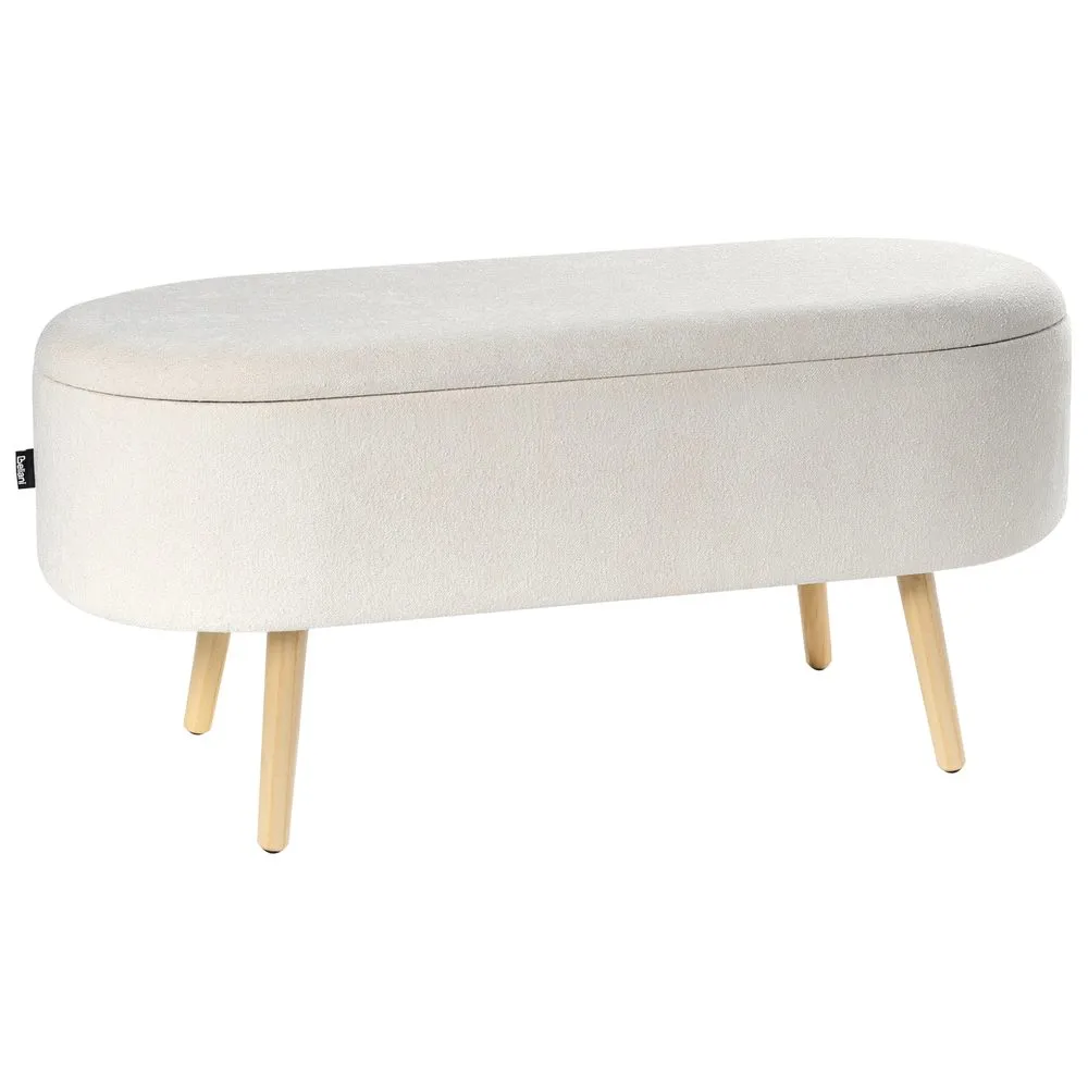 Sängben Offwhite -
