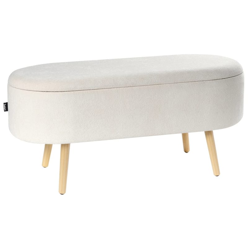 Sängben Offwhite