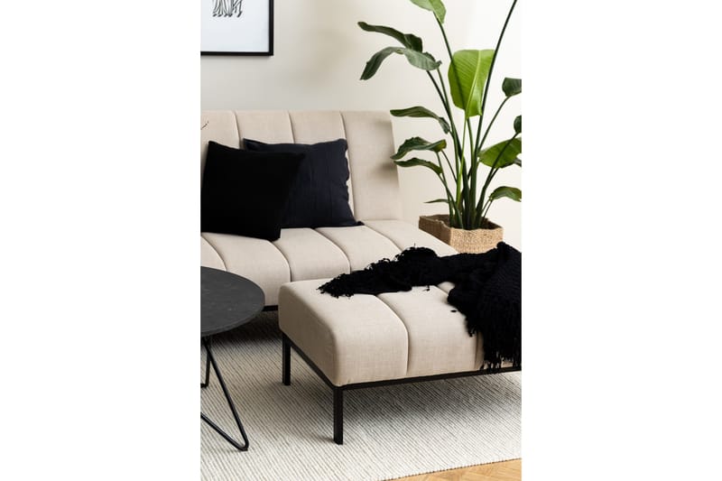 Sapita Fotpall 100 cm - Beige - Møbler - Stoler & lenestoler - Krakk - Fotskammel