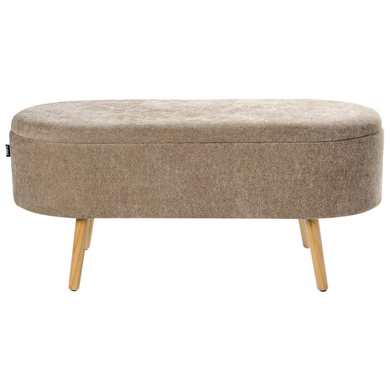 Sengebenk Oklahoma - Brun, lyst tre - Innredning - Håndtak & beslag - Møbelhengsler - Møbelben