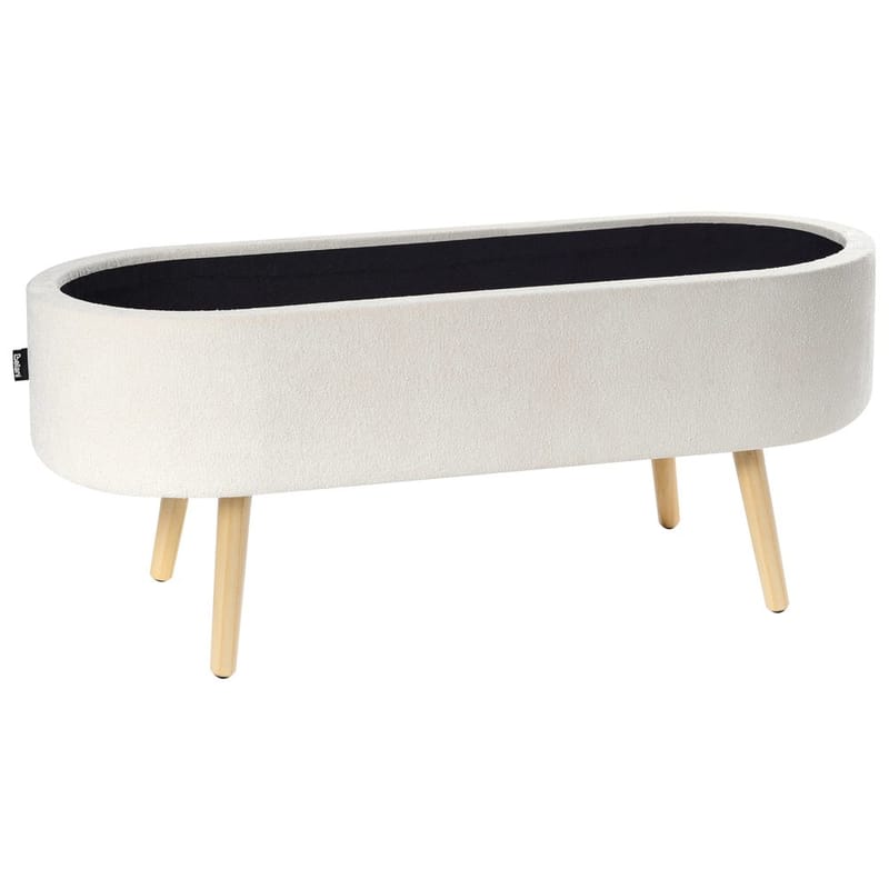 Sengebenk Oklahoma - Hvit, lyst tre - Innredning - Håndtak & beslag - Møbelhengsler - Møbelben