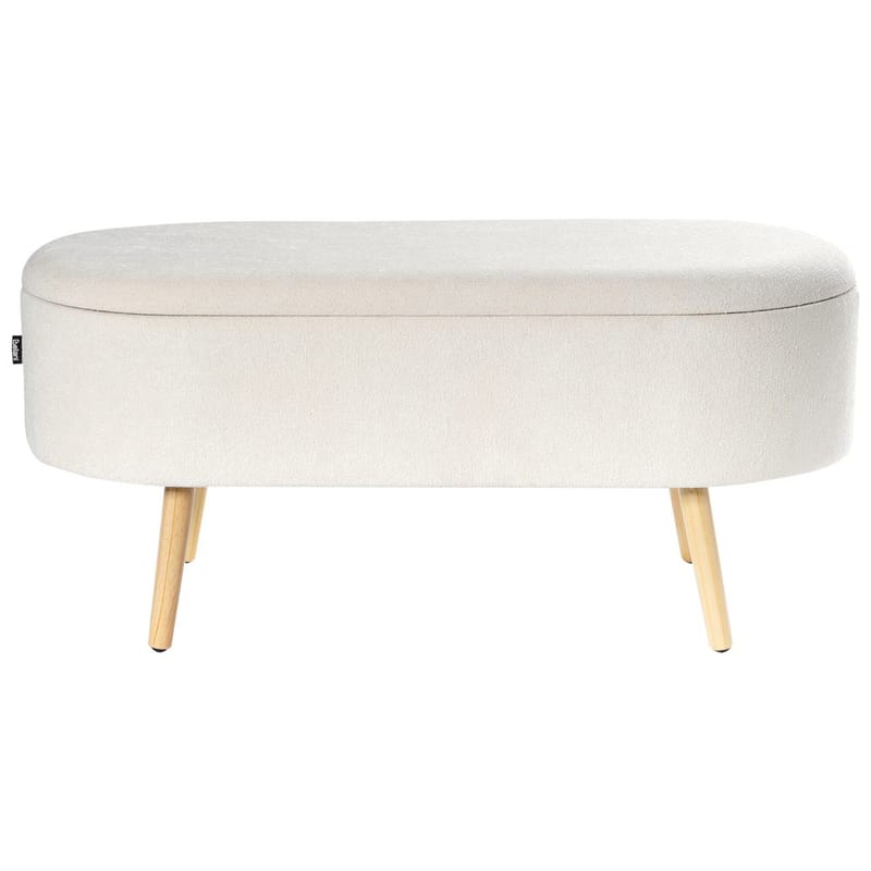 Sengebenk Oklahoma - Hvit, lyst tre - Innredning - Håndtak & beslag - Møbelhengsler - Møbelben