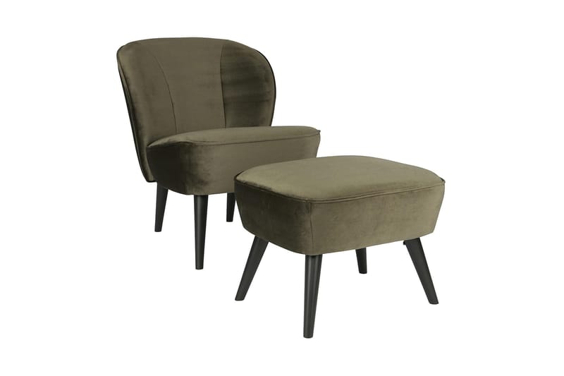 Serra Fotskammel - Grønn - Møbler - Stoler & lenestoler - Krakk - Fotskammel