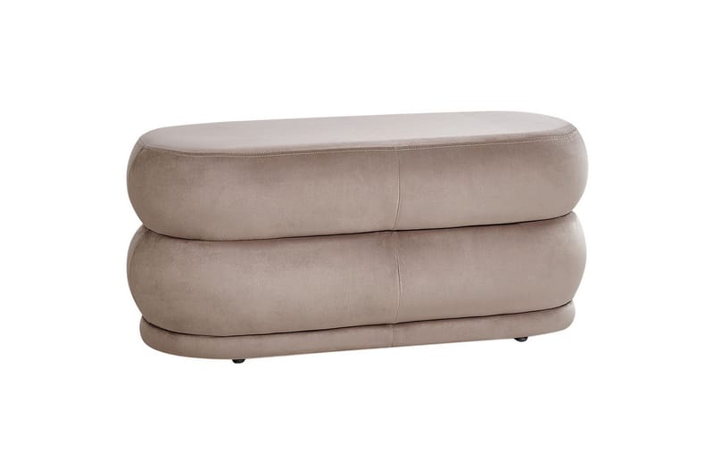 Sittebenk Ellendale Beige - Beige - Møbler - Stoler & lenestoler - Krakk - Fotskammel - Sovbar fotskammel