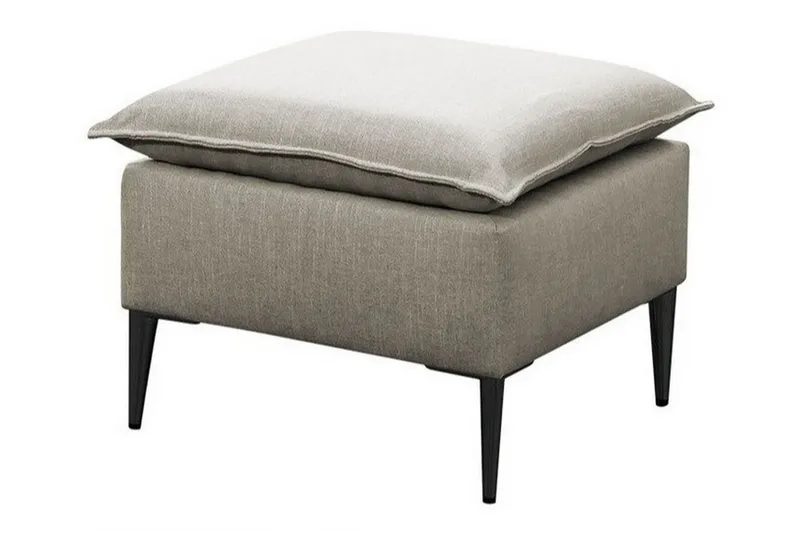 Staffin Fotpall 50 cm beige, undefined