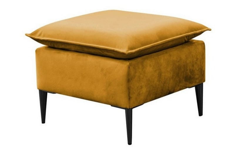 Staffin Fotpall 50 cm - Gul - Møbler - Stoler & lenestoler - Krakk - Fotskammel