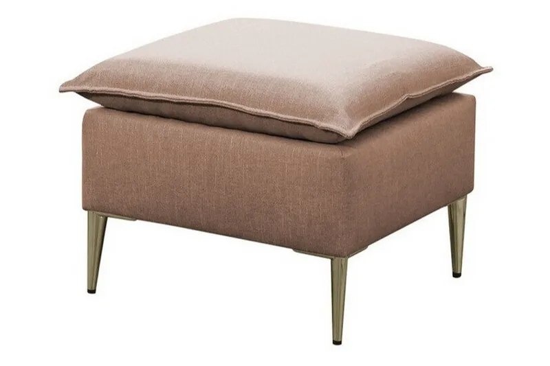 Staffin Fotpall 50 cm Light brown, undefined