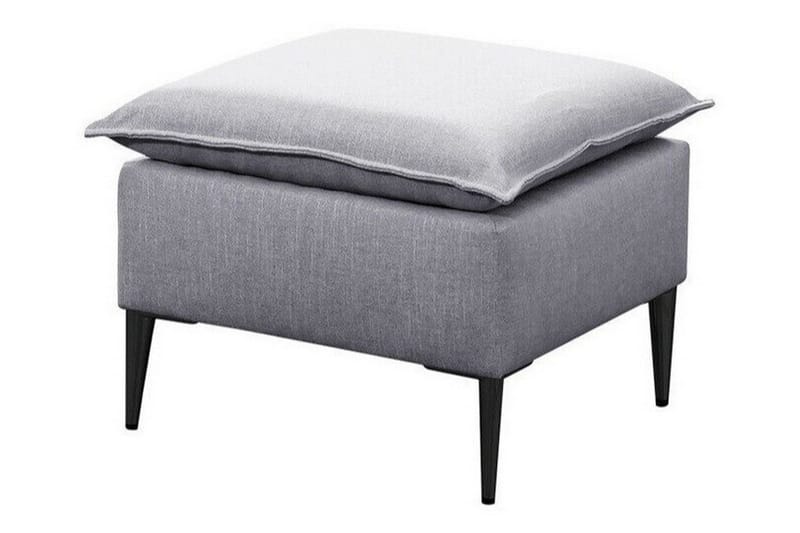 Staffin Fotpall 50 cm Light grey/Dark grey, undefined