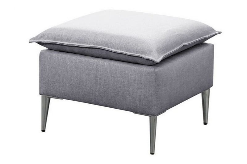 Staffin Fotpall 50 cm Light grey/Dark grey, undefined