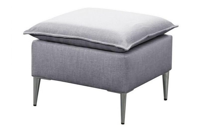 Staffin Fotpall 50 cm - Lysegrå/Mørkegrå - Møbler - Stoler & lenestoler - Krakk - Fotskammel