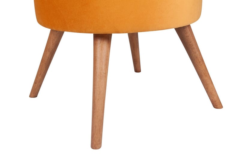 Stefanescu Fotskammel - Oransje - Møbler - Stoler & lenestoler - Krakk - Fotskammel