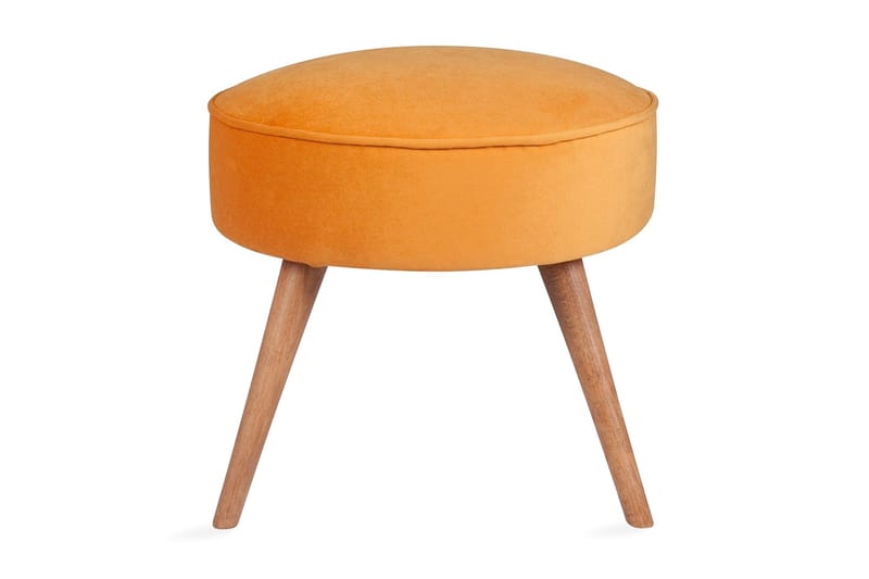 Stefanescu Fotskammel - Oransje - Møbler - Stoler & lenestoler - Krakk - Fotskammel