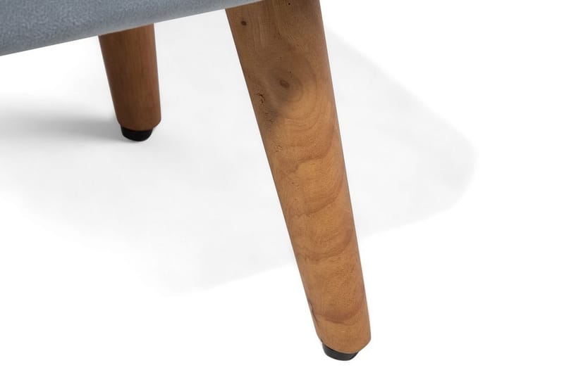 TAKOMA Fotskammel 30 x 50 cm - Grå - Møbler - Stoler & lenestoler - Krakk - Fotskammel