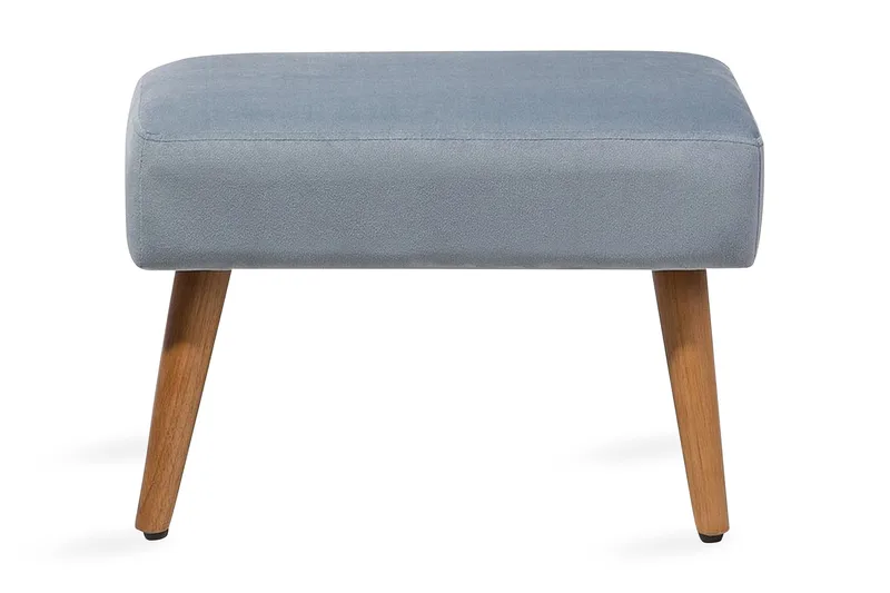 TAKOMA Fotskammel 30 x 50 cm, Grå