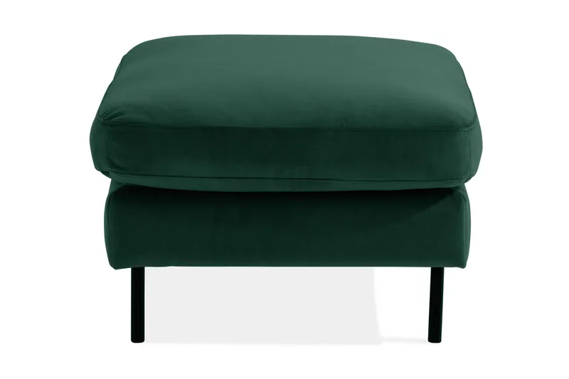 Teodin Fotskammel Fløyel - Grønn - Møbler - Stoler & lenestoler - Krakk - Fotskammel