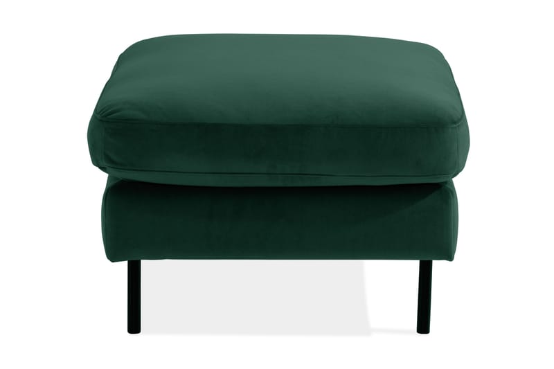 Teodin Fotskammel Fløyel - Grønn - Møbler - Stoler & lenestoler - Krakk - Fotskammel