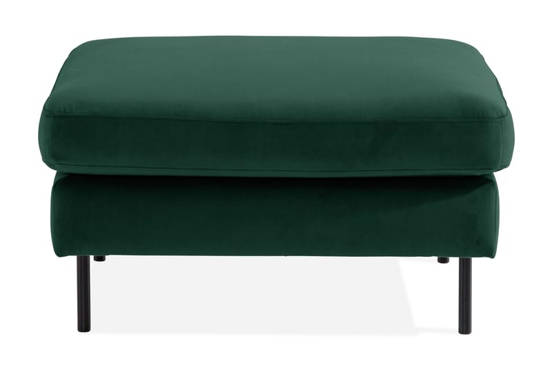 Teodin Fotskammel Fløyel - Grønn - Møbler - Stoler & lenestoler - Krakk - Fotskammel