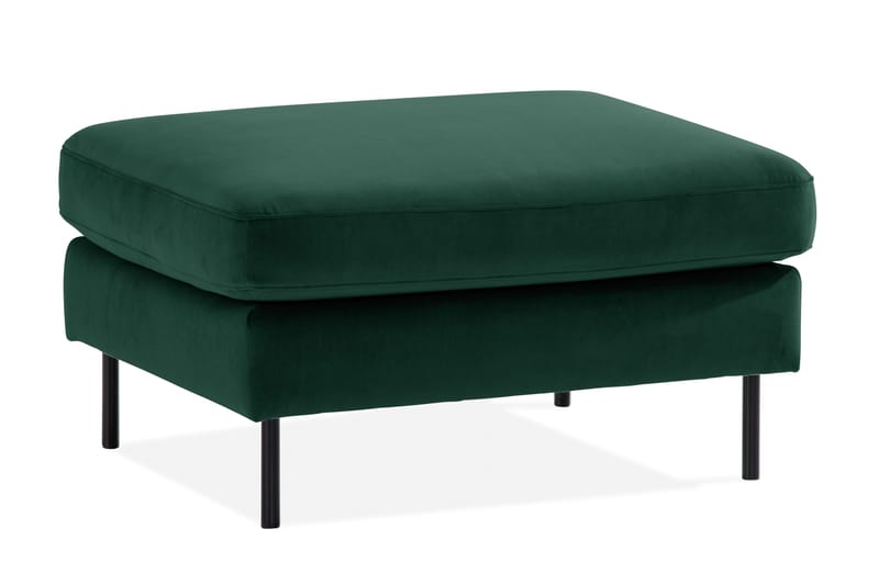 Teodin Fotskammel Fløyel - Grønn - Møbler - Stoler & lenestoler - Krakk - Fotskammel