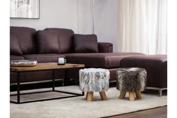 Tilas Fotskammel 33 / 35 cm - Beige - Møbler - Stoler & lenestoler - Krakk - Fotskammel