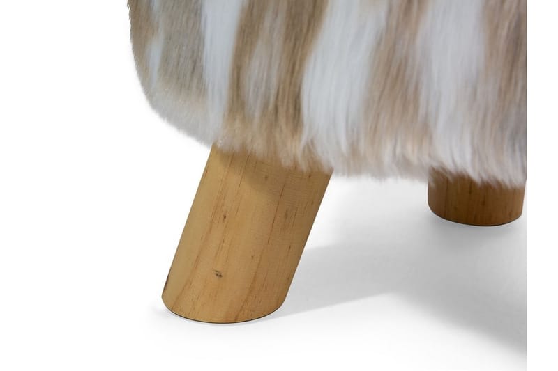 Tilas Fotskammel 33 / 35 cm - Beige - Møbler - Stoler & lenestoler - Krakk - Fotskammel