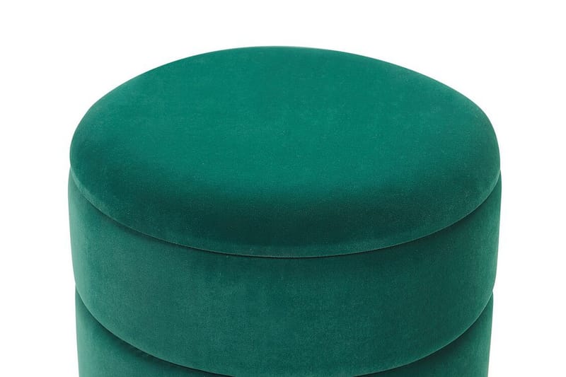 Tomakulla Fotskammel med Oppbevaring - Grønn - Møbler - Stoler & lenestoler - Krakk - Fotskammel - Fotskammel med oppbevaring