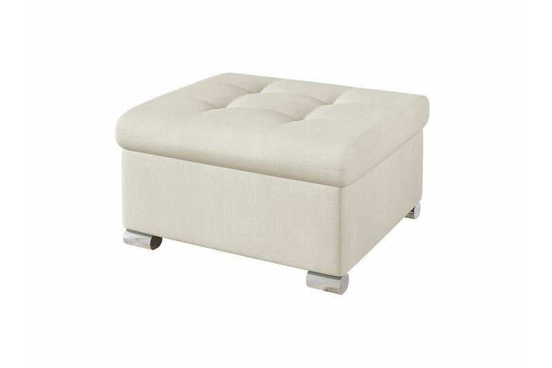 Trefor Fotpall 68 cm - Beige - Møbler - Stoler & lenestoler - Krakk - Fotskammel