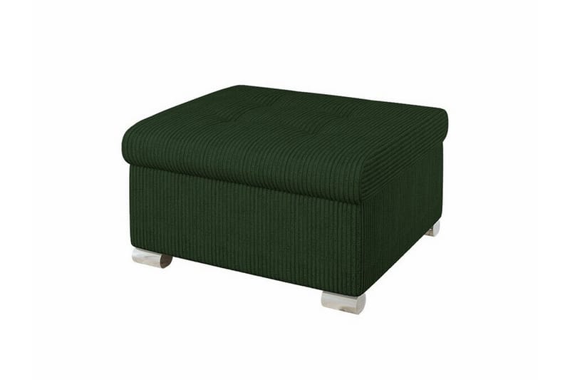 Trefor Fotpall 68 cm - Grøn - Møbler - Stoler & lenestoler - Krakk - Fotskammel