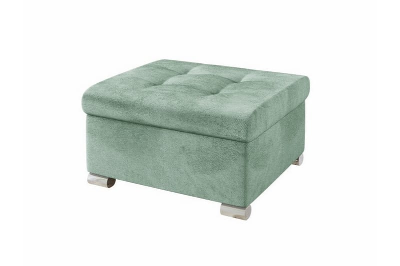 Trefor Fotpall 68 cm - Lysegrønn - Møbler - Stoler & lenestoler - Krakk - Fotskammel