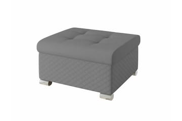 Trefor Fotpall 68 cm - Mørkegrå - Møbler - Stoler & lenestoler - Krakk - Fotskammel