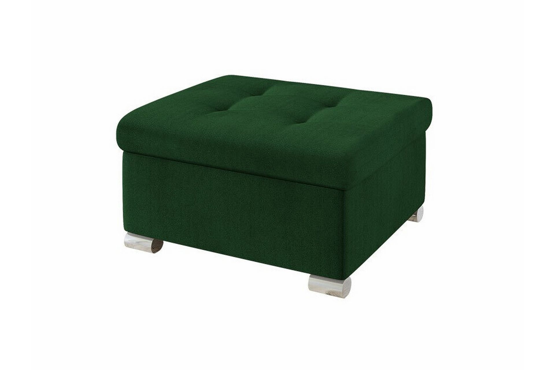 Trefor Fotpall 68 cm - Mørkegrønn - Møbler - Stoler & lenestoler - Krakk - Fotskammel