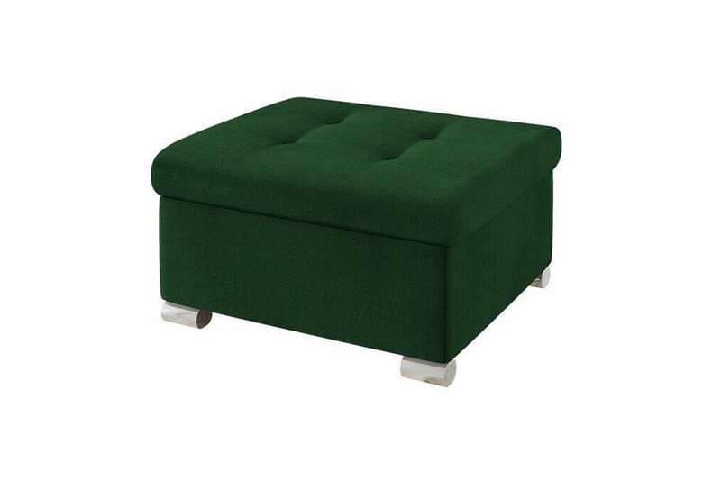 Trefor Fotpall 68 cm - Mørkegrønn - Møbler - Stoler & lenestoler - Krakk - Fotskammel