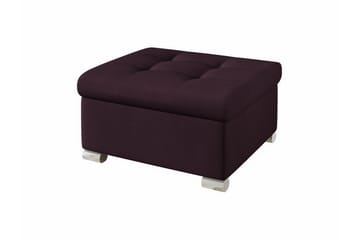 Trefor Fotpall 68 cm - Mørkelilla - Møbler - Stoler & lenestoler - Krakk - Fotskammel