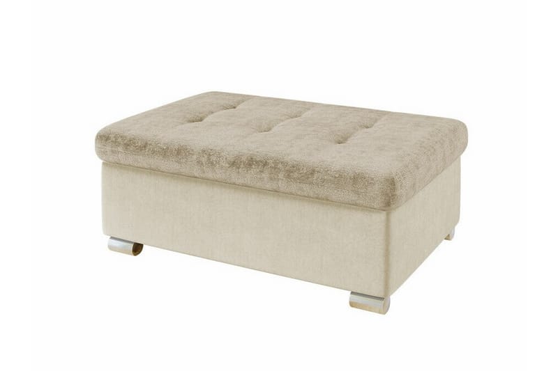 Trefor Fotpall 70 cm - Beige/Lys Beige - Møbler - Stoler & lenestoler - Krakk - Fotskammel